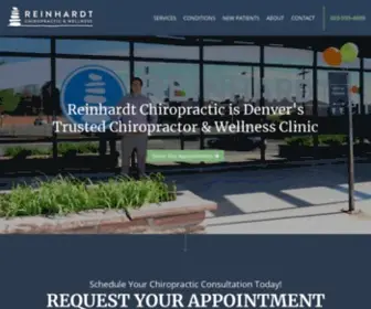 Reinhardtchiropractic.com(Denver Chiropractor) Screenshot