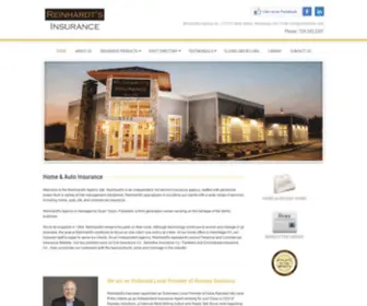 Reinhardts.com(Reinhardt’s Insurance Agency) Screenshot