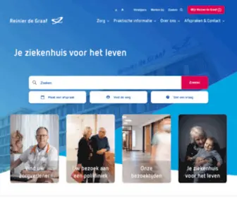 Reinierdegraaf.nl(Reinier de Graaf) Screenshot