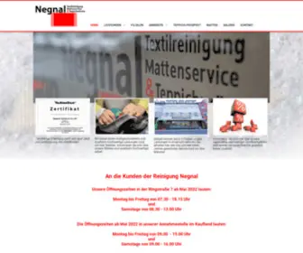 Reinigung-Negnal.de(Polstermöbel) Screenshot