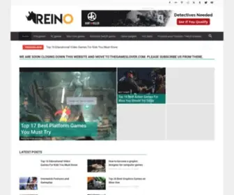 Reino.news(Just A Gaming Blog) Screenshot