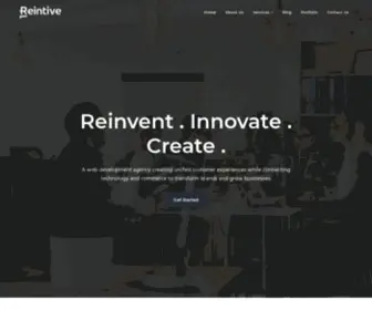 Reintive.com(Web Development in New Jersey) Screenshot