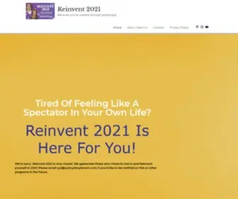 Reinvent2021.online(Because you've wasted enough yesterdays) Screenshot