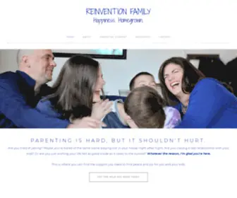 Reinventiongirl.com(Reinvention Family) Screenshot