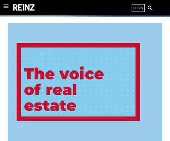 Reinz.co.nz(Grow your business and real estate career by becoming a member of reinz) Screenshot