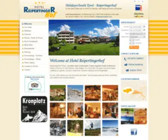 Reipertingerhof.com(Südtirol) Screenshot