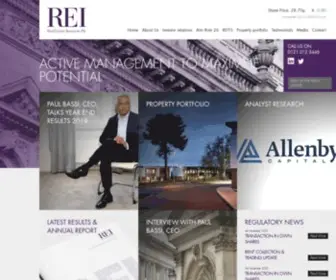 Reiplc.com(REI) Screenshot