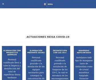 Reisa.com(Realizaciones Eléctrico Industriales) Screenshot