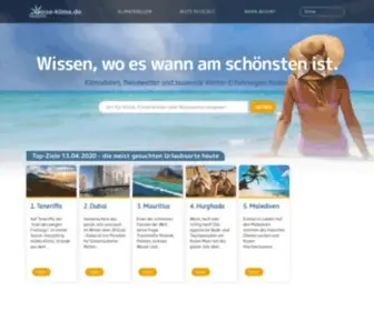 Reise-Klima.de(Reise Klima) Screenshot