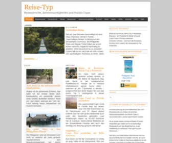 Reise-TYP.de(Reisen, Reiseberichte und Reise-Tipps) Screenshot