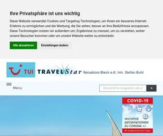 Reisebuero-Bleck.de(Reisebüro Bleck e.K) Screenshot