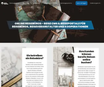 Reisebuero-Webseiten.de(Online Reisebüro eröffnen) Screenshot