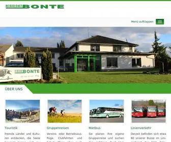 Reisedienst-Bonte.de(Reisedienst Bonte in Schwalmstadt) Screenshot