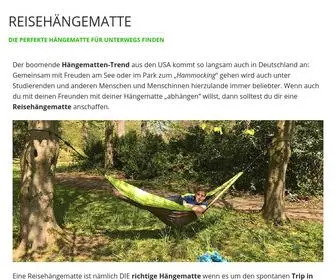 Reisehaengematte.net(ᐅ) Screenshot