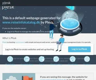 Reiseinfokatalog.de(Domain Default page) Screenshot