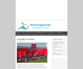 Reisemagazinet.no(Reisetips for hele verden) Screenshot