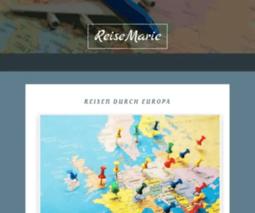 Reisemarie.com(Das) Screenshot
