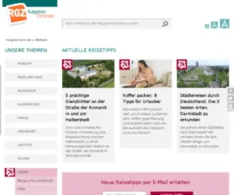 Reisemesse.de(Beteiligungen an virtuellen Branchenmessen) Screenshot