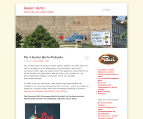 Reisen-Berlin.net(Reisen Berlin) Screenshot