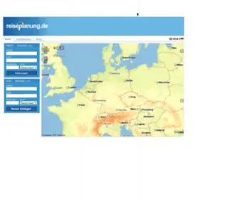 Reiseplanung.de(Stadtpläne) Screenshot