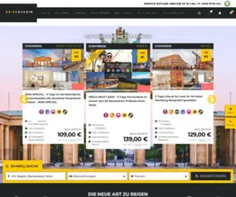 Reiseschein.de(Hotelgutscheine & Reisegutscheine) Screenshot