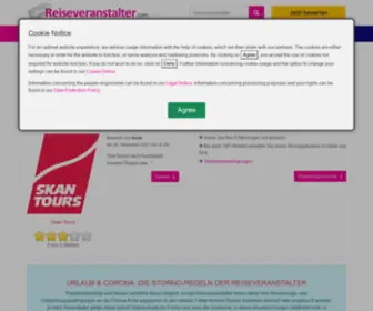 Reiseveranstalter.com(Für) Screenshot