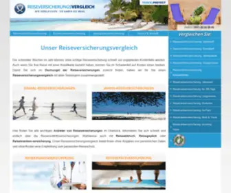 Reiseversicherungsvergleich.com(Unser Reiseversicherungsvergleich) Screenshot