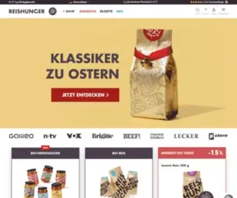 Reishunger.de(Nieder mit dem Einheitsbrei) Screenshot