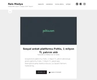 Reismedya.net(Reis Medya) Screenshot