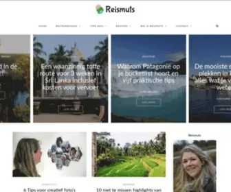 Reismuts.nl(Voor backpacken) Screenshot