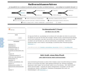 Reissverschluss-Verfahren.de(Reissverschluss Verfahren) Screenshot