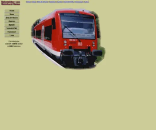 Reissweb.net(Eisenbahnbilder von Reinhard Reiss) Screenshot