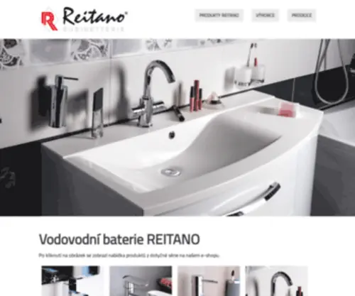 Reitano.cz(Vodovodní baterie Reitano) Screenshot