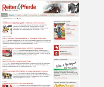 Reiter-UND-Pferde.de(Reiter und Pferde in Westfalen) Screenshot