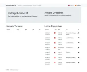 Reitergebnisse.at(reitergebnisse) Screenshot