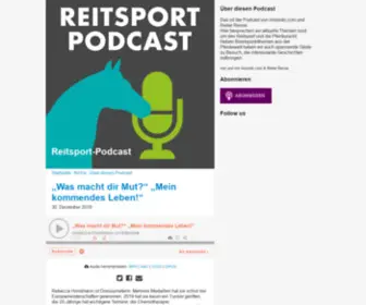 Reitsport-Podcast.de(Reitsport Podcast) Screenshot