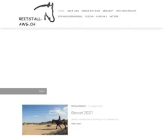 Reitstall-AWG.ch(Reitstall AWG) Screenshot