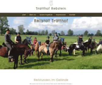 Reitstall-Tratthof.com(Reitstall Tratthof) Screenshot