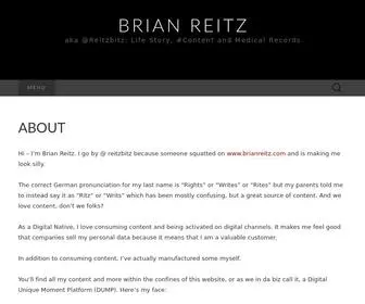 Reitzbitz.com(Brian Reitz) Screenshot