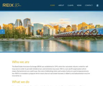 Reix.ca(Real Estate Insurance Exchange) Screenshot
