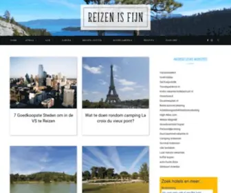 Reizenisfijn.nl(Reisblog) Screenshot