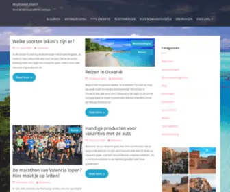 Reizenweb.net(Voor al uw inspiratie en reistips) Screenshot