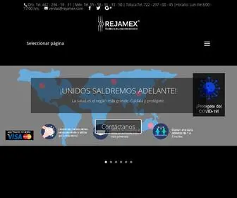 Rejamex.com(Rejas de acero) Screenshot