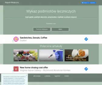 Rejestrmedyczny.pl(Dane) Screenshot