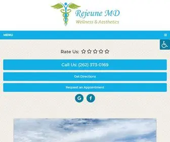 Rejeunemd.com(Rejeune MD Wellness and Aesthetics) Screenshot