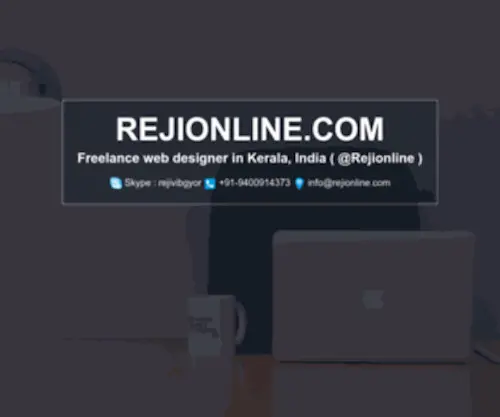 Rejionline.com(Freelance Web Designer in Kochi) Screenshot