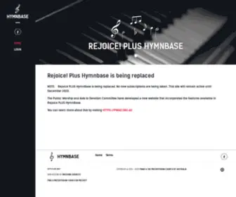 Rejoicehymnbase.com.au(Rejoicehymnbase) Screenshot