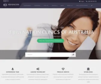 Rejuvaustralia.com.au(Rejuvenation Clinics of Australia) Screenshot