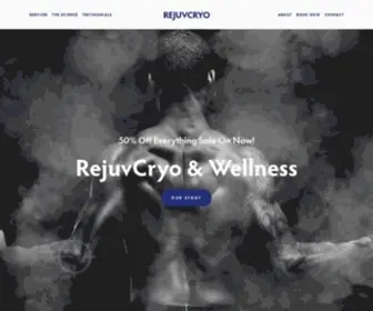 RejuvCryo.com(Med Spa & Wellness in Encinitas & Carlsbad) Screenshot