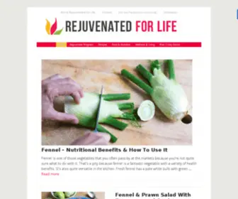 Rejuvenatedforlife.com(Rejuvenated For Life) Screenshot